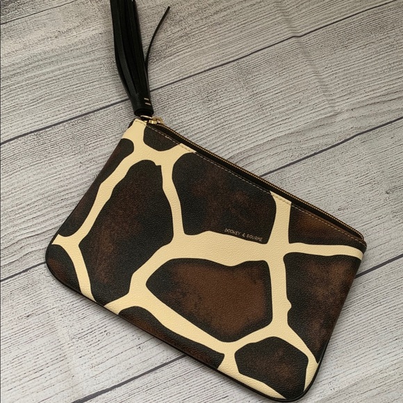 Dooney & Bourke Handbags - Dooney & Bourke Animal Printed Clutch